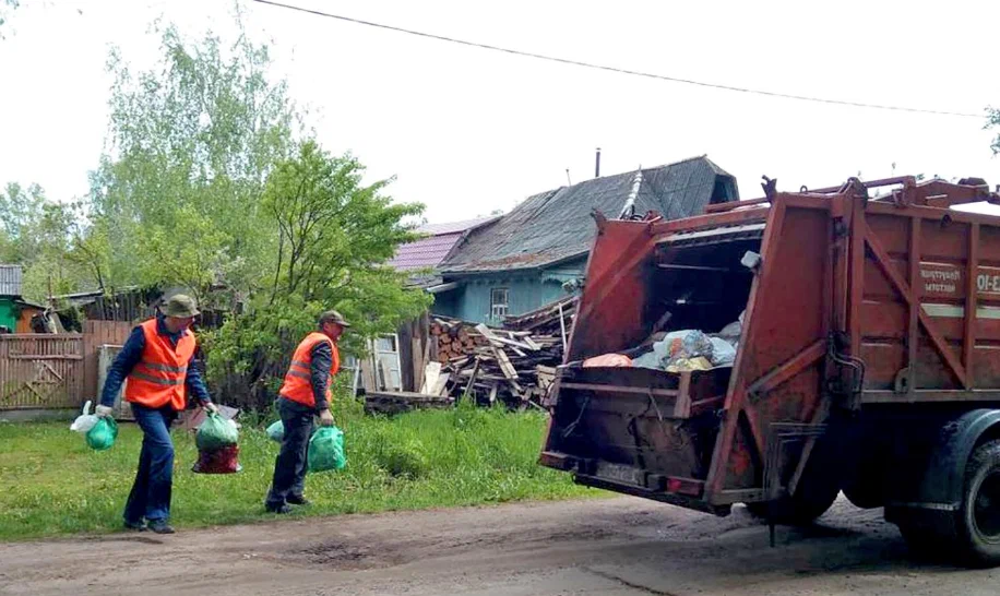 Вывоз мусора из частного дома в Ахтубинске в октябре
