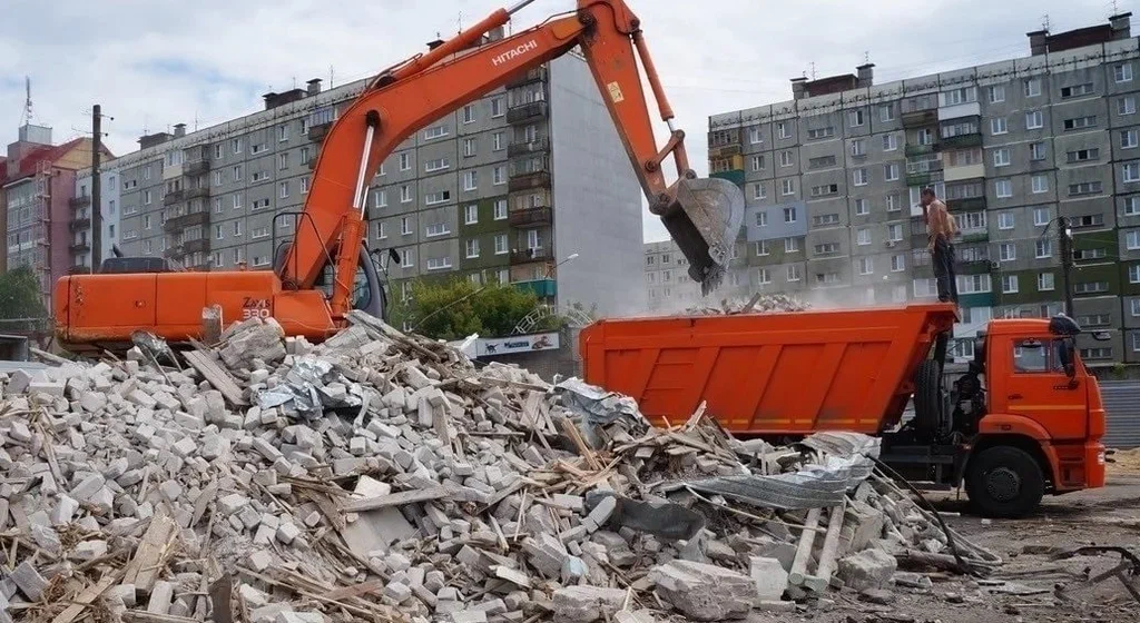 Профессиональный вывоз строительного мусора в Ахтубинске в октябре